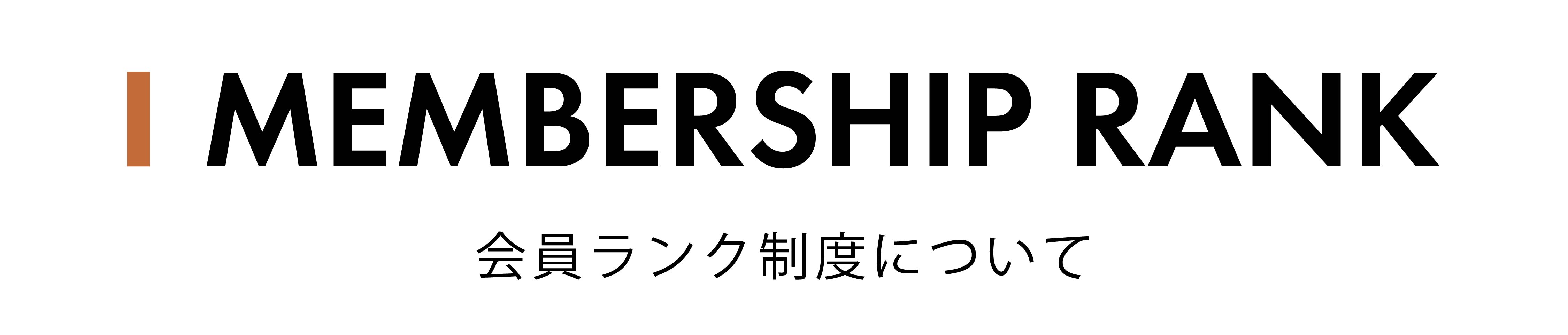 会員ランクステージについて見出し