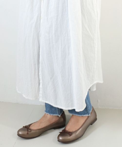 ウィンターセール】スクエアトゥメッシュフラットシューズ SE241620