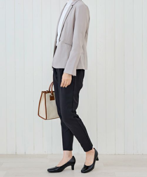 スクエアレザーパンプス MAR71644