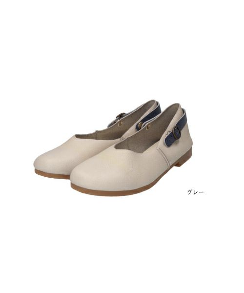 手染めストラップシューズ MD212603