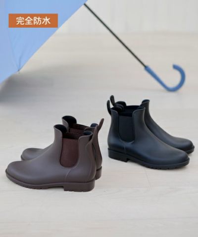 レインサイドゴアショートブーツ　SUN00706