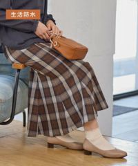 防水VカットパンプスMD222505