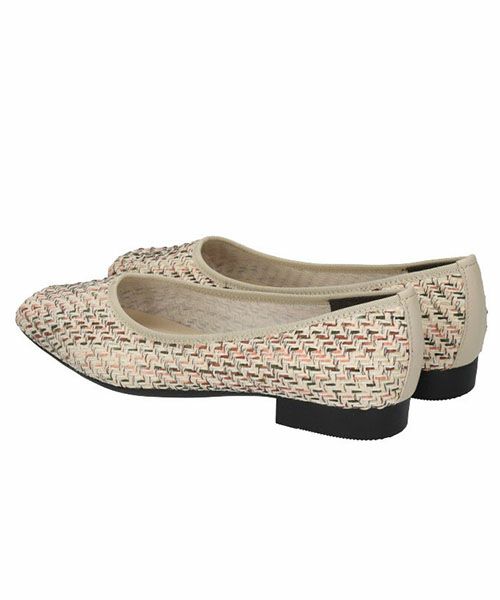 最終値下げ】スクエアトゥメッシュフラットシューズ SE241620