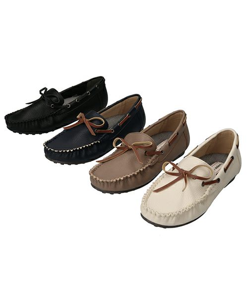 ふかふかモカシンシューズXJ251630 | フラットの通販｜マーレマーレ