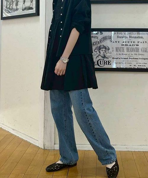 刺繍カットワークフラットシューズSE251606