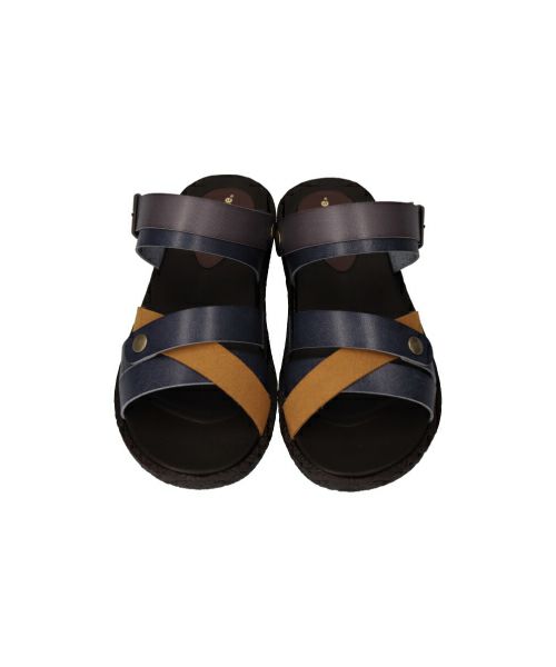 スエードコンビ手染めサンダル MD251805