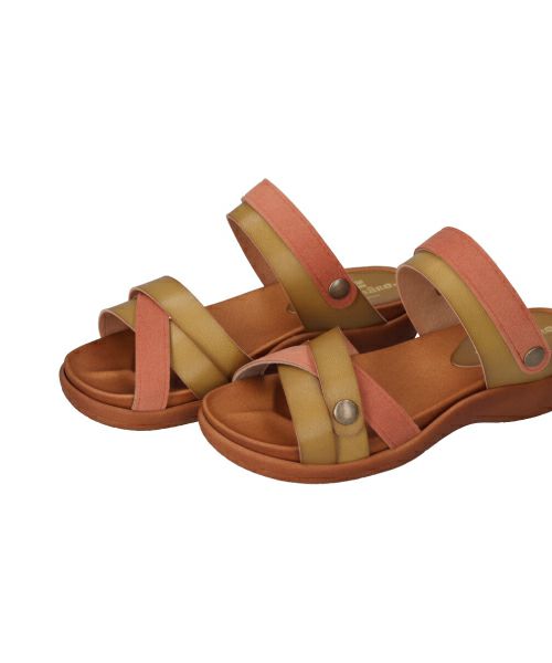 2WAYスエードコンビ手染めサンダルHP251417