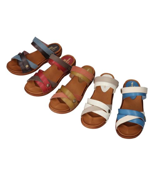 2WAYスエードコンビ手染めサンダルHP251417