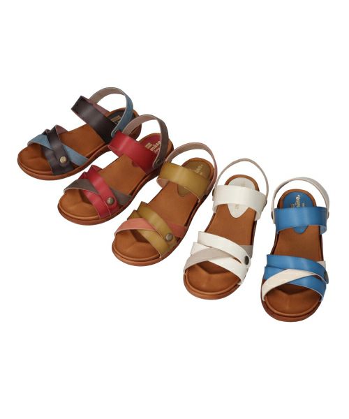 2WAYスエードコンビ手染めサンダルHP251417