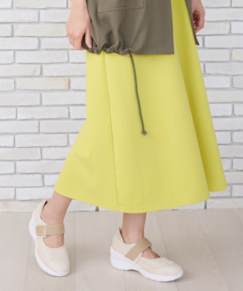 ゴムベルトラメコンフォートシューズ　IC251345