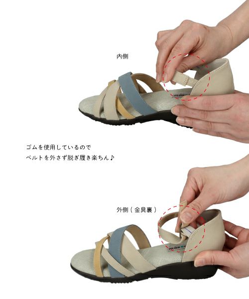 エアロカラフルサンダル KLZ251411