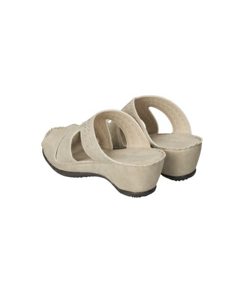 ラメステッチウェッジサンダル KH251435