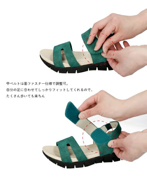 エアロラメサンダル KLZ251401