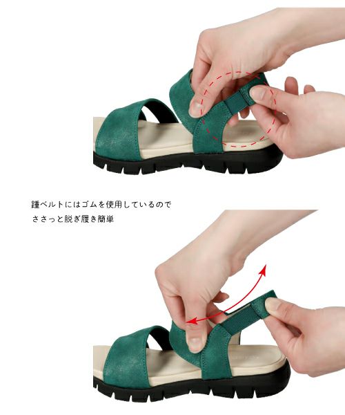 エアロラメサンダル KLZ251401