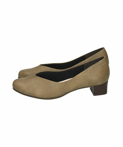防水VカットパンプスMD222505-OL