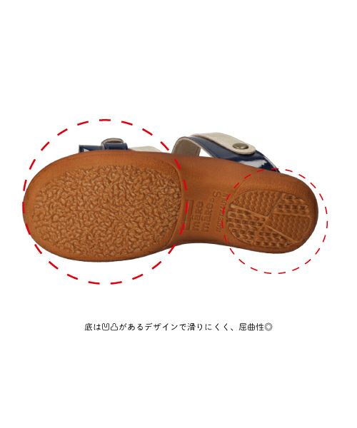 2WAYエナメルコンビサンダルHP251417A