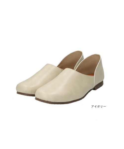 甲深フラットシューズRB252305