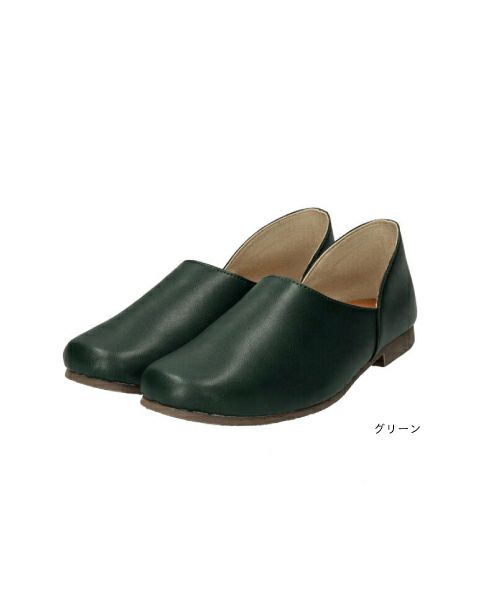 甲深フラットシューズRB252305