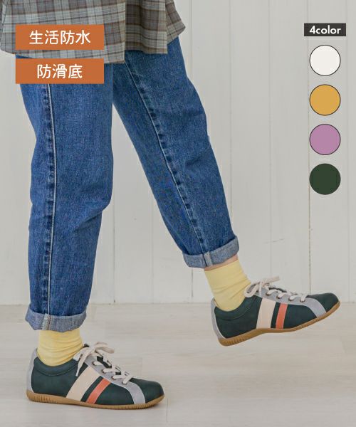 防水2本ラインスニーカーWX252102