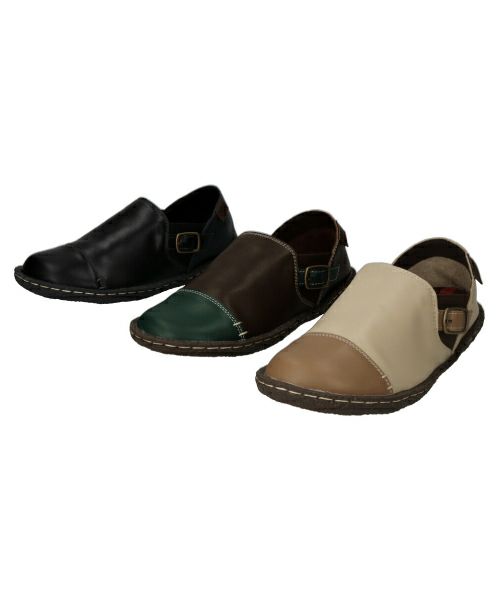 本革　やわらかコンフォートシューズKLZ252301