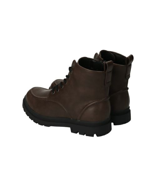防水モカ付きレースアップブーツKLZ252727