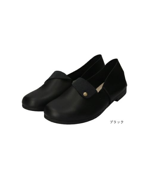 手染めボタンコンフォートシューズ MD252315