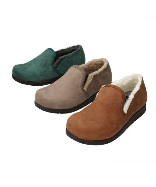 撥水ファーコンフォートシューズ　XJ252312