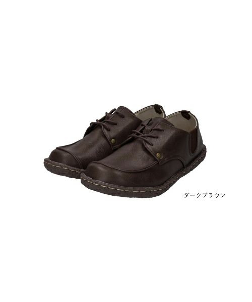 サイドゴア紐コンフォートシューズ KLZ252340