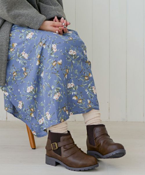 ウィンターセール】防水防滑ベルトコンビブーツ KLZ252713 | ブーツの