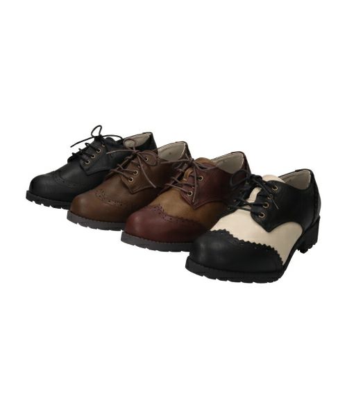  防水防滑ウィングチップコンフォートシューズKLZ252310