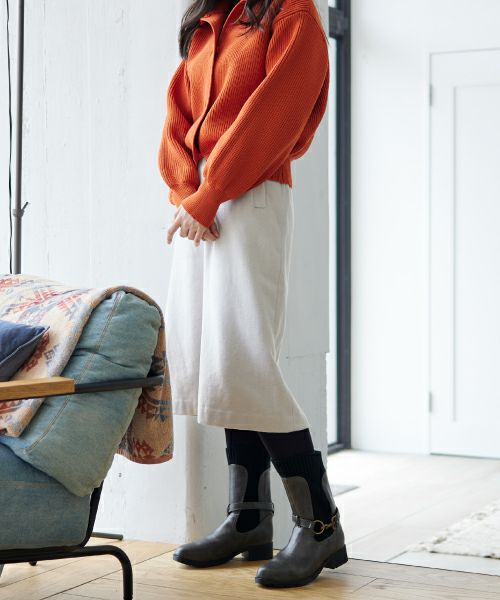 マーレマーレ（maRe maRe）/防水ニットジョッキーブーツKLZ252720　【25秋冬新作】 ウィンターセール】防水ニットジョッキーブーツ KLZ252720 | ブーツの