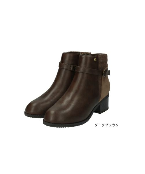 撥水2WAYベルトブーツ WX252702