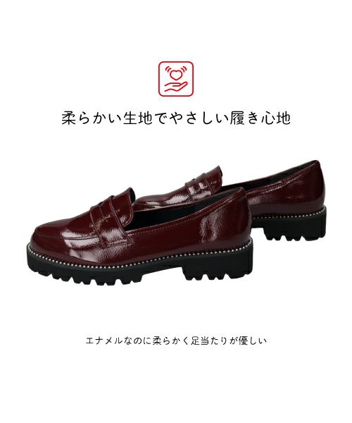 スタッズローファーMD252316