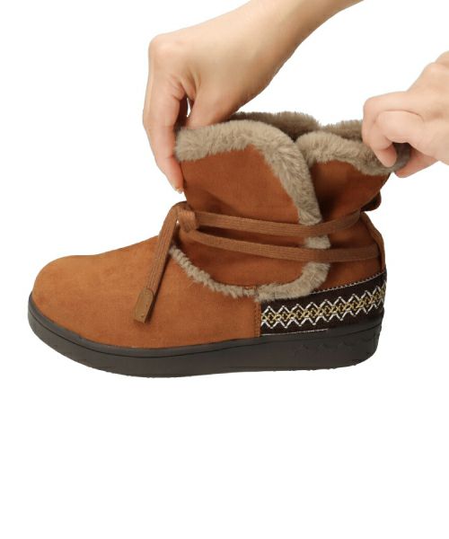 撥水ネイティブムートンブーツ KLZ252710