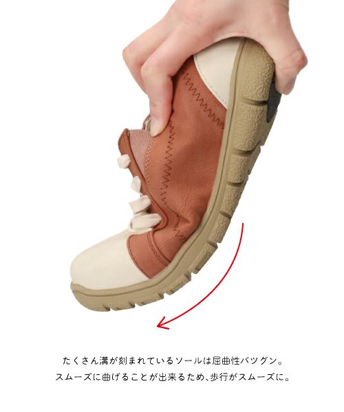 エアロ防水防滑サイドゴアスニーカーKLZ261103