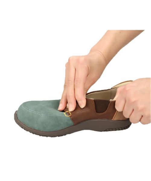 エアロ防水ゴム紐コンフォートシューズKLZ261315