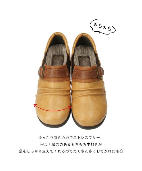 防水防滑ベルトコンフォートシューズXJ261313