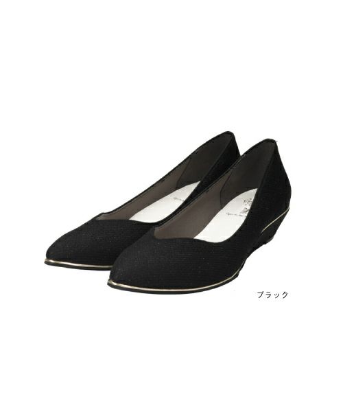 VカットウェッジパンプスSX231509A